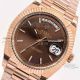 Best Replica EW Factory Rolex Day Date Brown Dial Rose Gold Case Men's Watch 40mm (3)_th.jpg